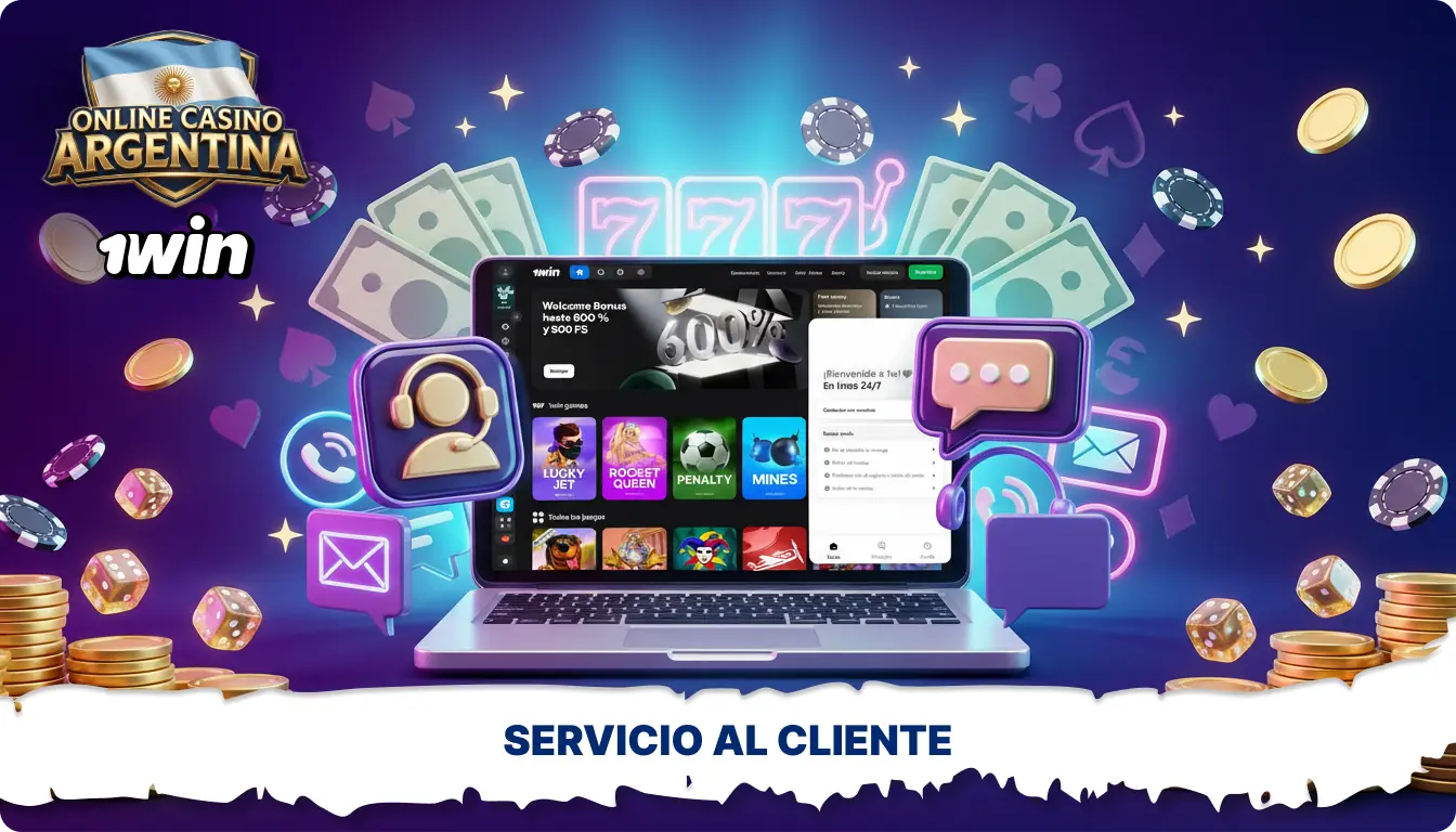 El servicio de atención al cliente de 1win ayuda a los jugadores de Argentina a resolver sus dudas las 24 horas del día a través de diferentes canales