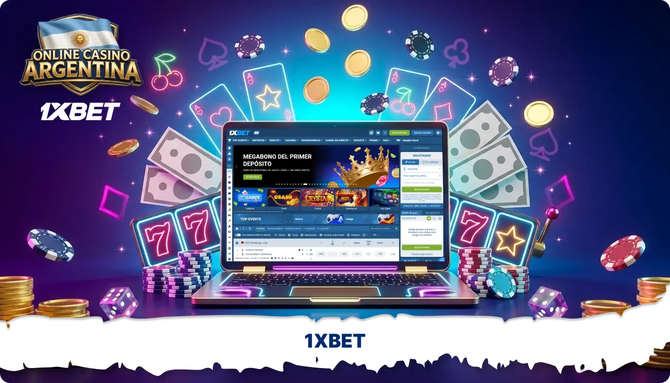 1xBet es una plataforma en Argentina donde se puede apostar en deportes y jugar a juegos de casino