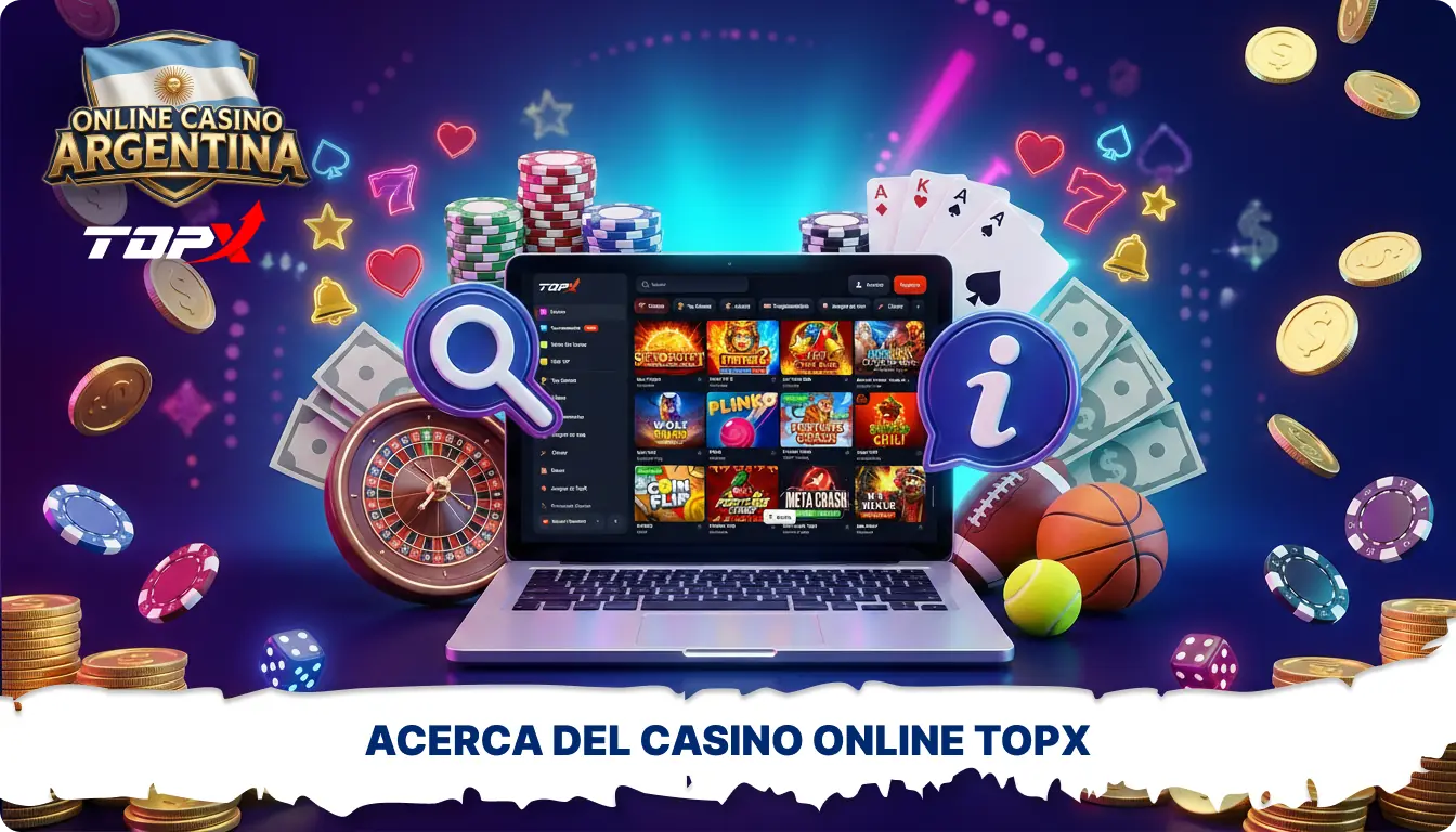 TopX Argentina ofrece juegos de casino, bonos y una interfaz en español