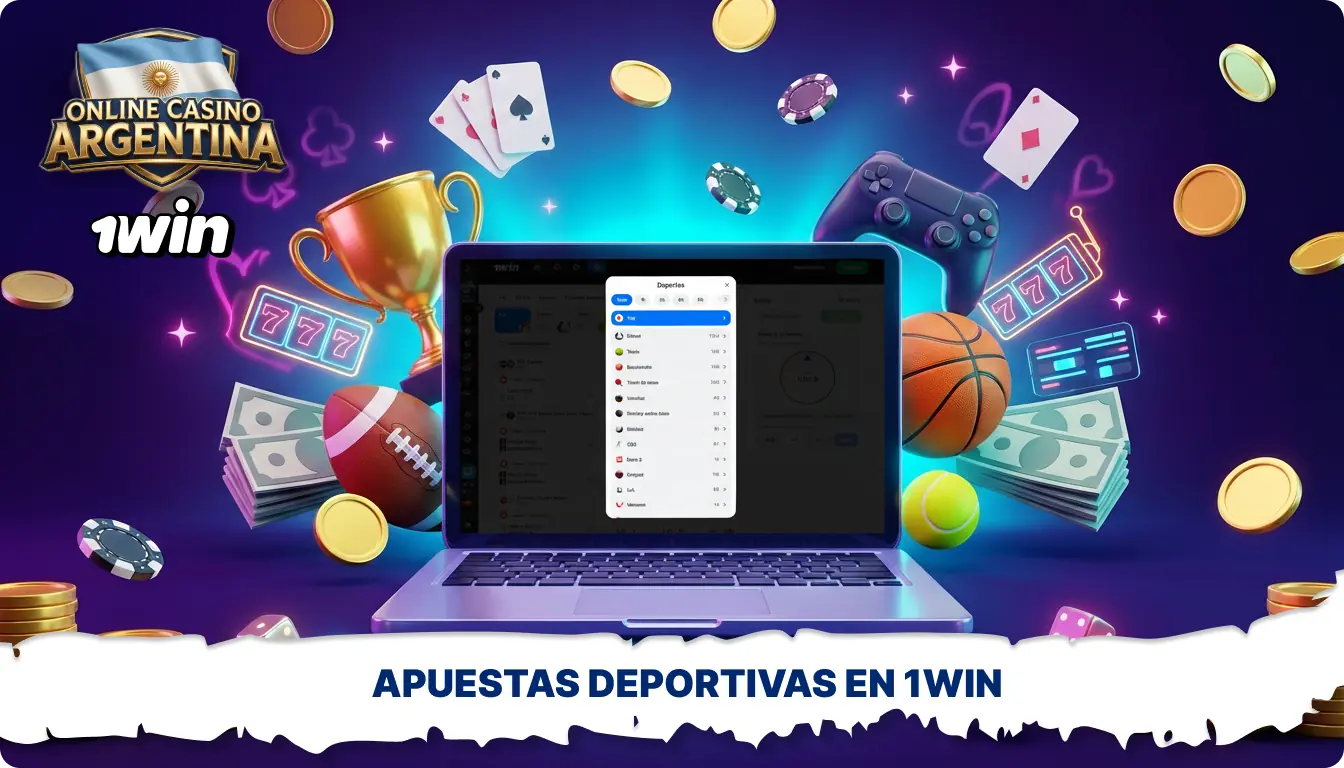 1win Argentina ofrece apuestas deportivas en fútbol, tenis, baloncesto y deportes electrónicos con modo en vivo