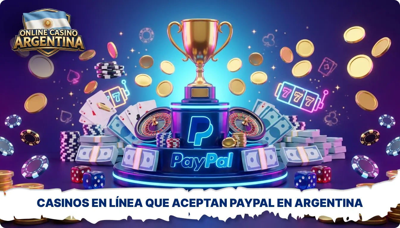 Los casinos en línea de Argentina ofrecen la posibilidad de usar PayPal