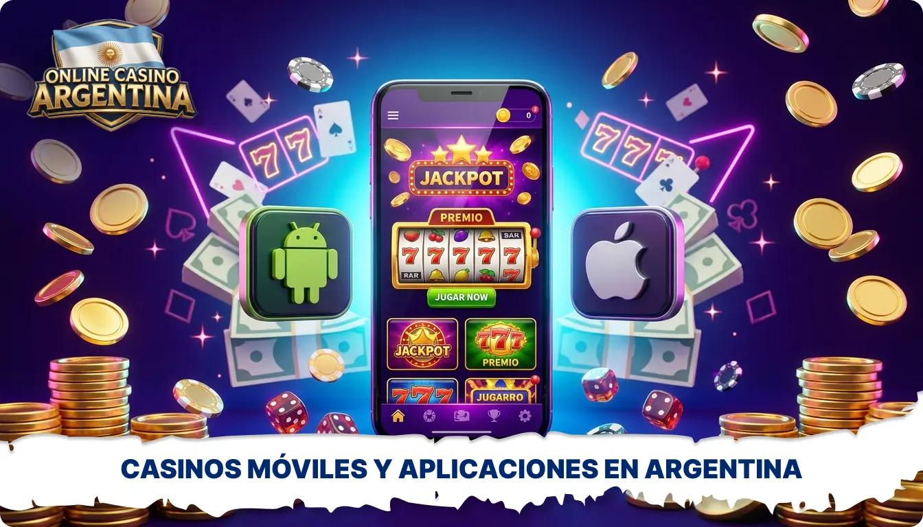 Los casinos en línea para dispositivos móviles en Argentina ofrecen aplicaciones y versiones móviles con las mismas funciones que en la computadora