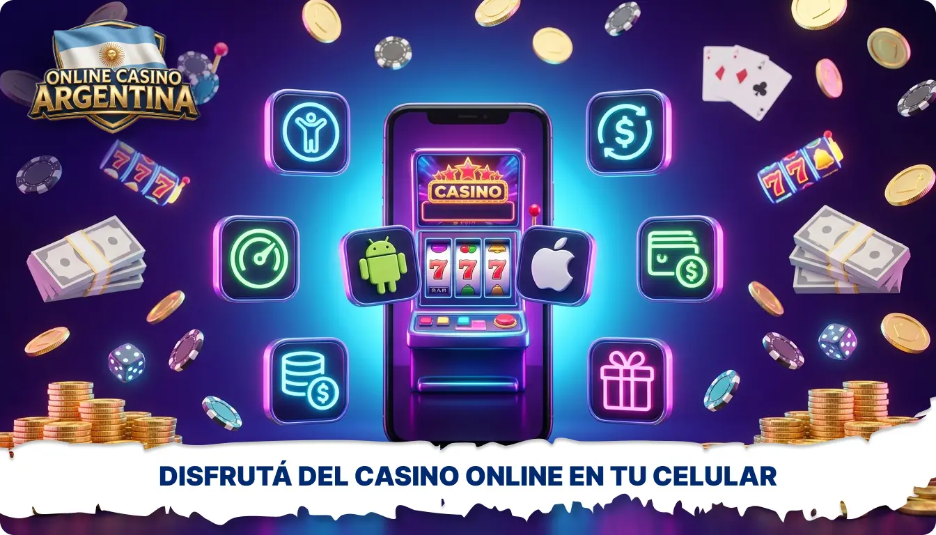 Los casinos en línea para dispositivos móviles en Argentina permiten jugar desde un teléfono inteligente con un acceso cómodo a todas las funciones y una interfaz ágil