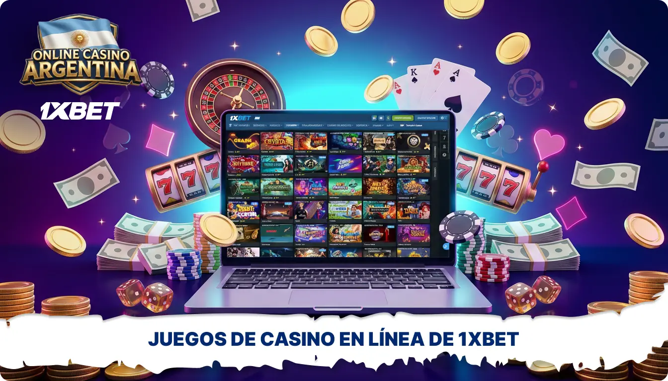 1xBet en Argentina ofrece una amplia selección de juegos de casino, incluyendo tragamonedas, ruleta y mesas en vivo