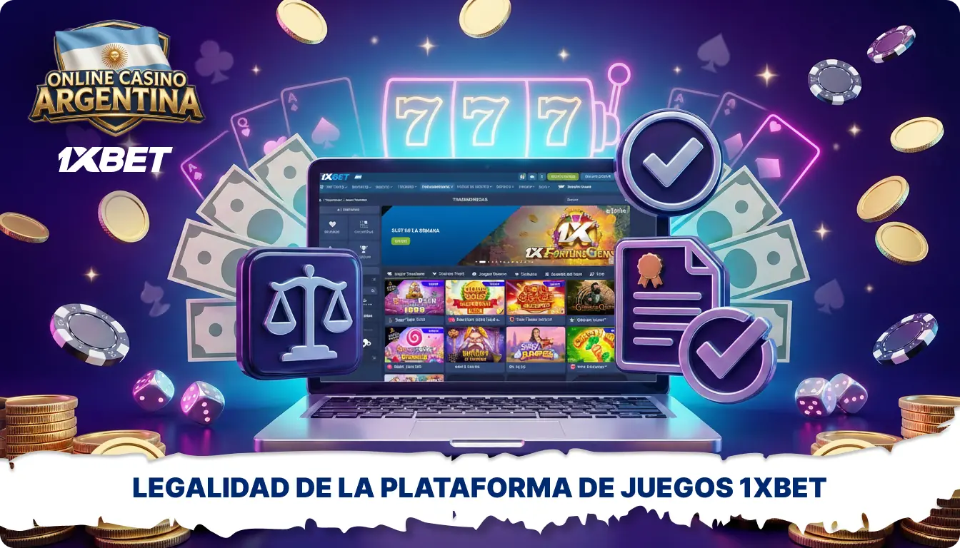 1xBet opera en Argentina con licencia y cumple con la normativa sobre apuestas