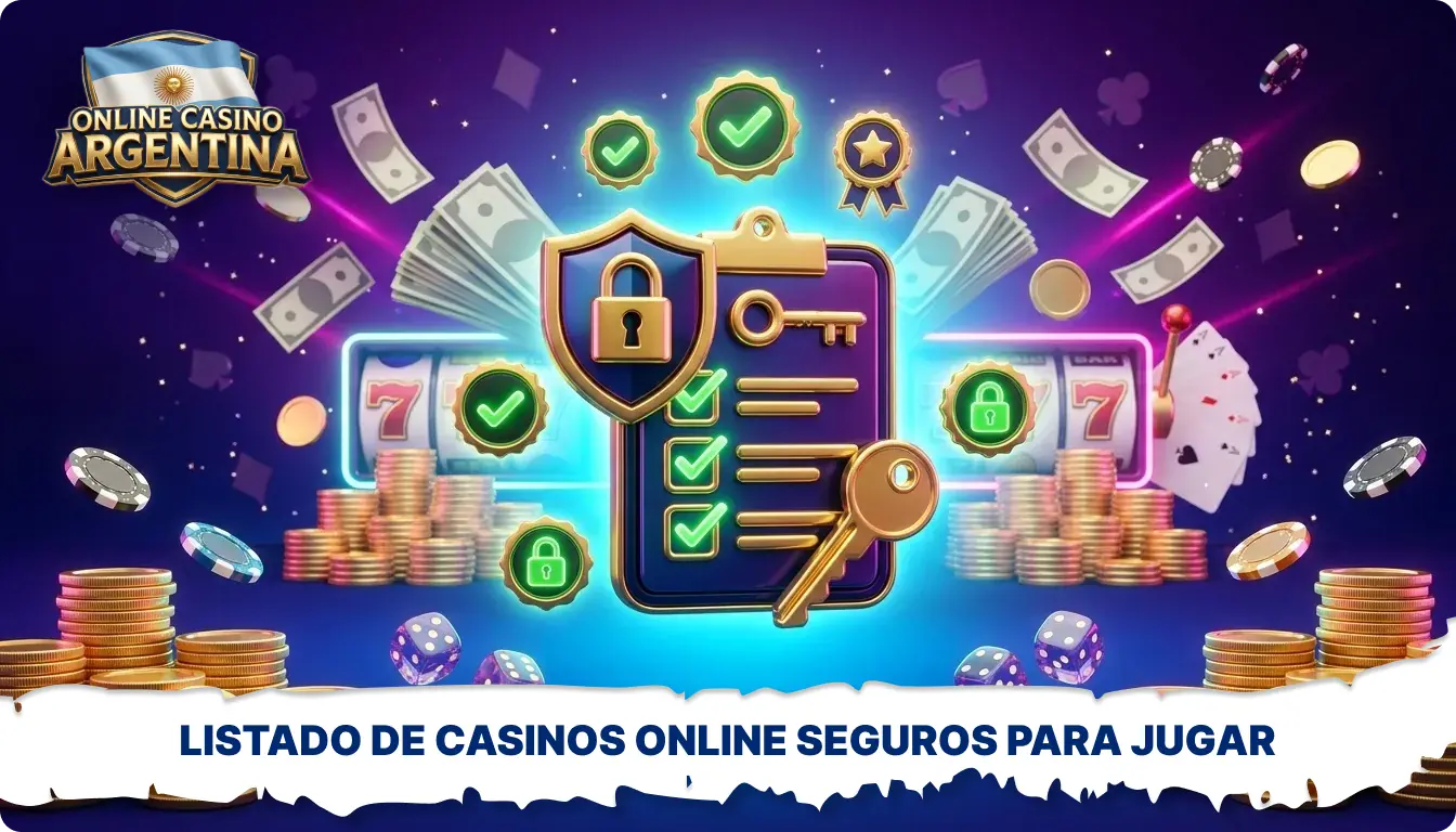En Argentina, los casinos en línea seguros se eligen en función de su licencia, la protección de datos y la transparencia de las condiciones de juego