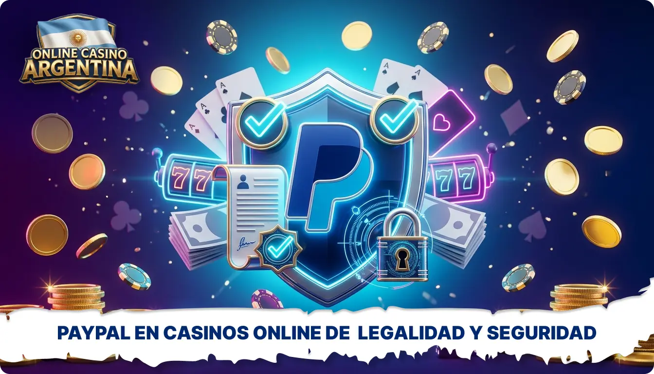 PayPal en los casinos en línea de Argentina garantiza pagos seguros a través de plataformas de juego autorizadas