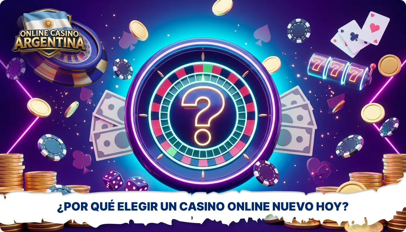 Vale la pena elegir un nuevo casino en línea en Argentina por sus bonos y por la seguridad que ofrece al contar con una licencia