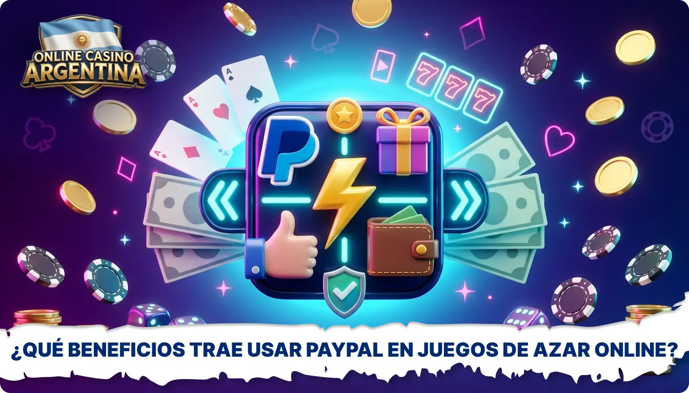 PayPal ofrece ciertas ventajas para los casinos en línea de Argentina