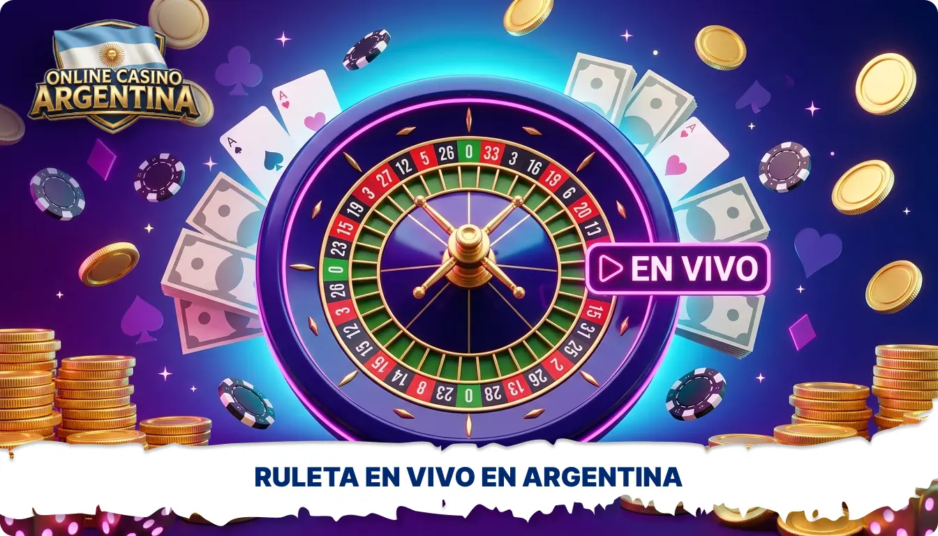 La ruleta en vivo en Argentina ofrece partidas con crupieres en vivo y diferentes tipos de mesas